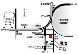 サンヴァリエ岩崎　地図